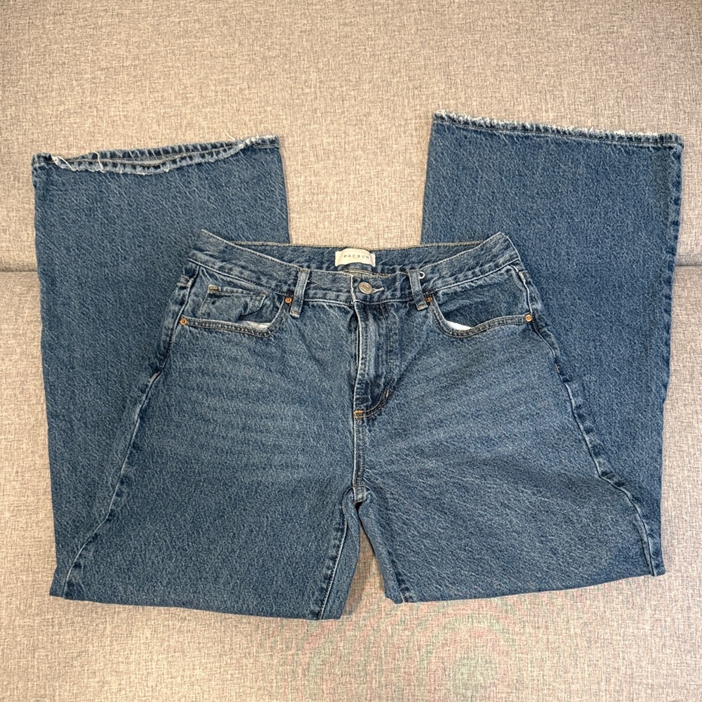 PacSun Lena Supre Baggy Low Rise 27 Short Jeans
